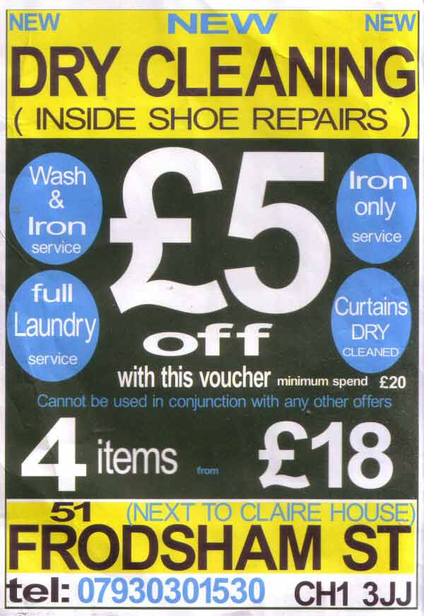 Chester Shoe Repairs - Frodsham Street 4